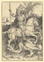 Der heilige Georg zu Pferd