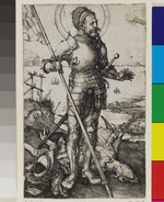 Der heilige Georg zu Fuß