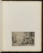 Maria mit dem Christuskind und Johannes dem Täufer als Kind in einer Landschaft