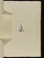 Auf einem Felsen sitzende Frau