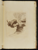 Frau mit Turban und erhobenem rechten Arm