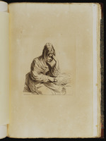 Sitzende Frau, ein Buch studierend