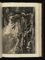 Landschaft mit Hirten und Regenbogen