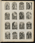 3. | Une S. Vierge ... avec un globe / S. Pierre & S. Paul debout. / S. Erasme / S. Paul, debout; au bas: S. Paulus doctor gentium. / S. Helene / S. Jerôme
