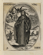 Die Hl. Genoveva, Jungfrau