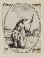 Die Hl. Paula, Witwe