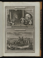 1Sam 5,1-5: Die Statue des Dagon liegt zerbrochen vor der Bundeslade. 1Sam 6,1: Die Philister schicken die Bundeslade zurück