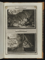 Dan 6,16: Daniel in der Löwengrube. Dan 7,1: Daniels Vision von den vier Tieren und dem Menschsohn