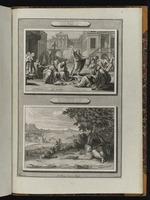 Jon 3: Jona predigt in Ninive. Jon 4,3: Jona sitzt unter dem Rizinusbaum