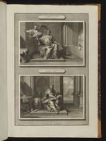 Der Evangelist Matthäus; der Evangelist Markus