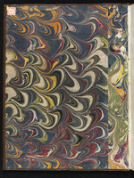 Oeuvres de Molière, Einband Vorderdeckel innen