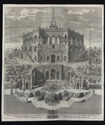 Ansicht des Oktogons mit Herkules und des Riesenkopfbeckens