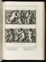 Zwei Gruppen von Tritonen und Nereiden