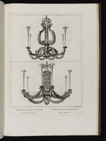 Kronleuchter aus Muschelwerk