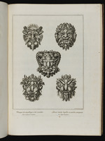 Masken aus Muschelwerk